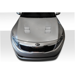 2011-2015 Kia Optima Duraflex TS-1 Hood - 1 Piece image - 1