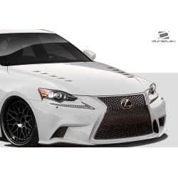2014-2016 Lexus IS Series IS350 IS250 Duraflex Bolt Hood - 1 Piece image - 3