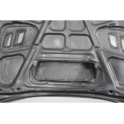 1993-2001 Subaru Impreza Carbon Creations STI Look Hood - 1 Piece image - 5