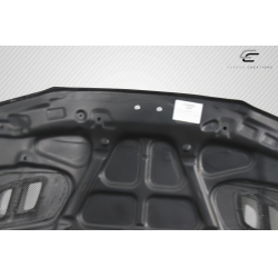 1993-2001 Subaru Impreza Carbon Creations STI Look Hood - 1 Piece image - 6