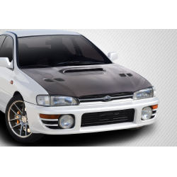 1993-2001 Subaru Impreza Carbon Creations STI Look Hood - 1 Piece image - 2