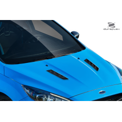2016-2018 Ford Focus Duraflex RS Look Hood - 1 Piece image - 3