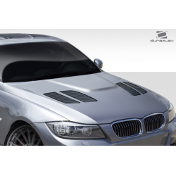 2009-2011 BMW 3 Series E90 Duraflex GTR Hood - 1 Piece image - 3