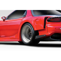 1993-1997 Mazda RX-7 Duraflex Bossen Wide Body Rear Fender Flares- 2 Piece image - 3