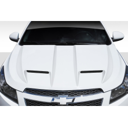 2011-2015 Chevrolet Cruze Duraflex WS6 Hood - 1 Piece image - 1