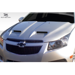 2011-2015 Chevrolet Cruze Duraflex WS6 Hood - 1 Piece image - 3