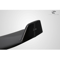 Universal Carbon Creations Type 4 Front Lip Splitter - 1 Piece image - 7