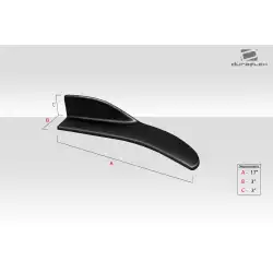 Universal Front / Rear Type 2 Winglet Splitters - 2 Piece (S) image - 7