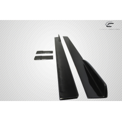 Universal Carbon Creations DriTech C-Speed Side Splitters - 4 Piece image - 6