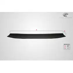 Universal 80" VRX Air Foil Blade ( includes 2 brackets only, stands and end caps sold separately ) - 3 Piece image - 3