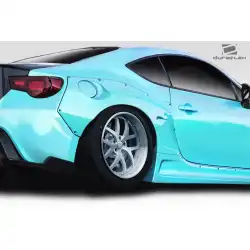 2013-2020 Scion FR-S Toyota 86 Subaru BRZ Wide Body GT500 V3 Rear Fender Flares - 2 Piece image - 8