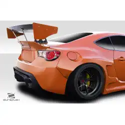 2013-2020 Scion FR-S Toyota 86 Subaru BRZ GT500 V3 GT Swan Wing Spoiler - 9 Piece image - 9