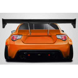 2013-2020 Scion FR-S Toyota 86 Subaru BRZ Carbon Creations GT500 V3 GT Swan Wing Spoiler - 9 Piece image - 3