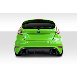 2014-2019 Ford Fiesta Duraflex RS Look Rear Bumper - 1 Piece image - 1