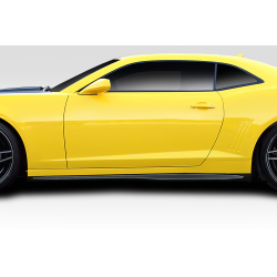 2010-2015 Chevrolet Camaro Duraflex ZL1 V2 Look Side Skirts - 2 Piece image - 1