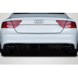 2012-2015 Audi S7 C7 Carbon Creations DTM Rear Diffuser - 1 Piece image - 1
