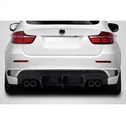 2008-2014 BMW X6M E71 E72 DriTech AK-M Rear Diffuser - 1 Piece image - 1