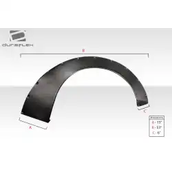 Universal Slider V1 2.7" Fender Flares - 2 Piece image - 11