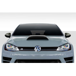 Universal Duraflex Ram Air Type 3 Hood Scoop - 1 Piece image - 1
