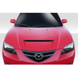 2004-2008 Mazda 3 4DR Duraflex M-Speed Hood - 1 Piece image - 1