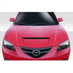 2004-2008 Mazda 3 4DR M-Speed Hood - 1 Piece image - 1
