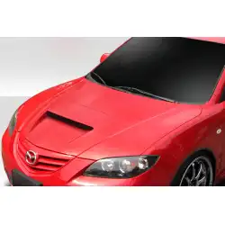 2004-2008 Mazda 3 4DR M-Speed Hood - 1 Piece image - 8