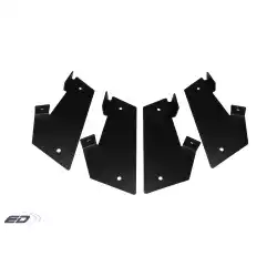 2008-2023 Dodge Challenger VRX Wing Bottom Mount Bracket - 4 Piece (S) image - 2