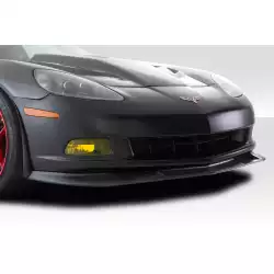 2005-2013 Chevrolet Corvette C6 ZR Front Lip Splitter - 3 Piece ( Base Model) image - 7