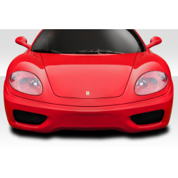 1999-2004 Ferrari 360 Modena Duraflex Challenge Look Front Bumper - 1 Piece image - 1