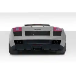 2004-2008 Lamborghini Gallardo LP560 LP570 Look Rear Bumper - 1 Piece image - 1