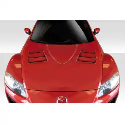 2004-2008 Mazda RX-8 Vader Hood - 1 Piece image - 1