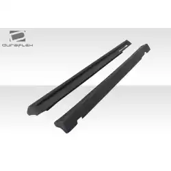 2005-2010 Chrysler 300 300C Bomber Side Skirts Rocker Panels - 2 Piece image - 4