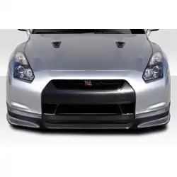 2009-2011 Nissan GT-R R35 C1 Front Lip Under Spoiler Air Dam - 1 Piece image - 1