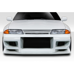 1989-1994 Nissan Skyline R32 2DR / 4DR Duraflex Demon V2 Front Bumper - 1 Piece image - 1