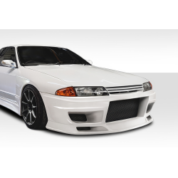 1989-1994 Nissan Skyline R32 2DR / 4DR Duraflex Demon V2 Front Bumper - 1 Piece image - 3