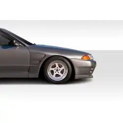 1989-1994 Nissan Skyline R32 2DR D-Sport Wide Body Front Fender Flares (+30mm) - 2 Piece image - 1