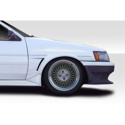 1984-1987 Toyota Corolla Levin 2DR / HB Duraflex JB Sport 20mm Front Fenders - 2 Piece image - 1