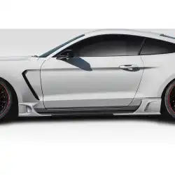 2015-2023 Ford Mustang KT Style Side Skirt Rocker Panels Add-Ons - 4 Piece image - 5