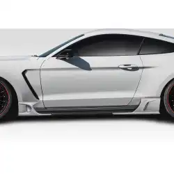 2015-2023 Ford Mustang KT Style Side Skirt Rocker Panels Add-Ons - 4 Piece image - 7