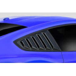 2015-2023 Ford Mustang Duraflex KT Window Scoops - 2 Piece (S) image - 1