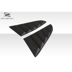2015-2023 Ford Mustang Duraflex KT Window Scoops - 2 Piece (S) image - 4