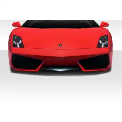 2004-2013 Lamborghini Gallardo LP560 LP570 Look Front Middle Add On Lip Spoiler Air Dam - 1 Piece (S) image - 1