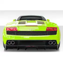 2009-2013 Lamborghini Gallardo LP560 LP570 Look Rear Diffuser - 1 Piece image - 1