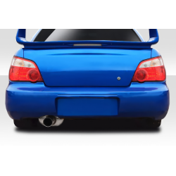 2004-2007 Subaru Impreza WRX STI 4DR Duraflex WRC Look Rear Bumper - 1 Piece image - 1