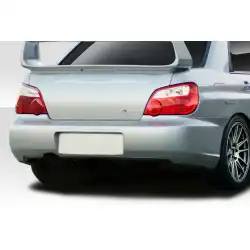 2004-2007 Subaru Impreza WRX STI 4DR WRC Look Rear Bumper - 1 Piece (S) image - 8