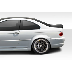 1999-2005 BMW 3 Series E46 2DR Duraflex M3 Look Rear Fender Flares - 2 Piece image - 1