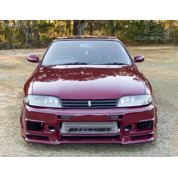 1995-1998 Nissan Skyline R33 2DR / 4DR Duraflex N-1 Front Bumper - 1 Piece image - 3