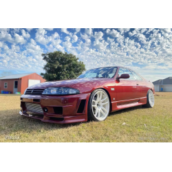 1995-1998 Nissan Skyline R33 2DR / 4DR Duraflex N-1 Front Bumper - 1 Piece image - 5