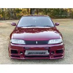 1995-1998 Nissan Skyline R33 2DR / 4DR N-1 Front Bumper - 1 Piece image - 4