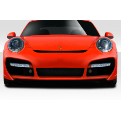 2005-2011 Porsche 911 Carrera 997 Duraflex Tecnika Front Bumper - 4 Piece image - 1